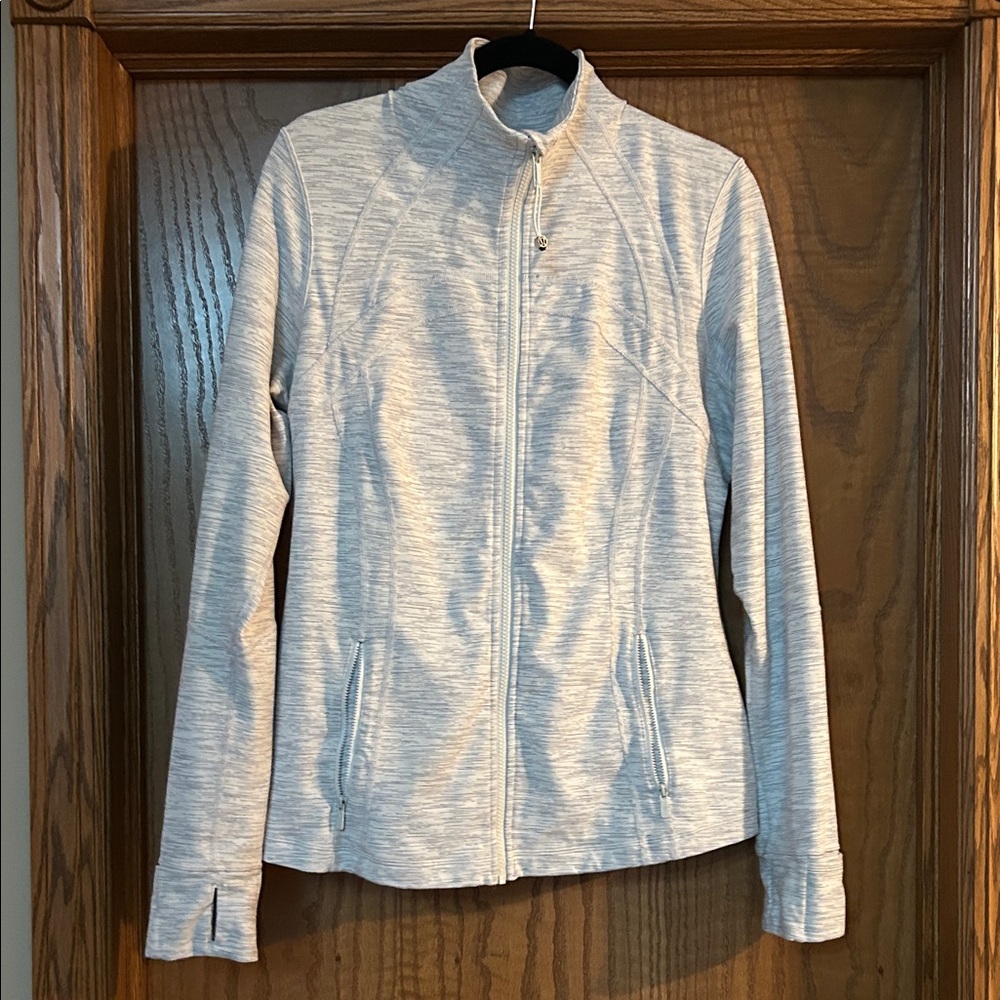 lululemon athletica Gray Zip-Up Hoodie